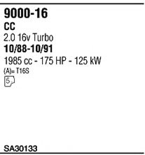 WALKER SA30133 Exhaust System